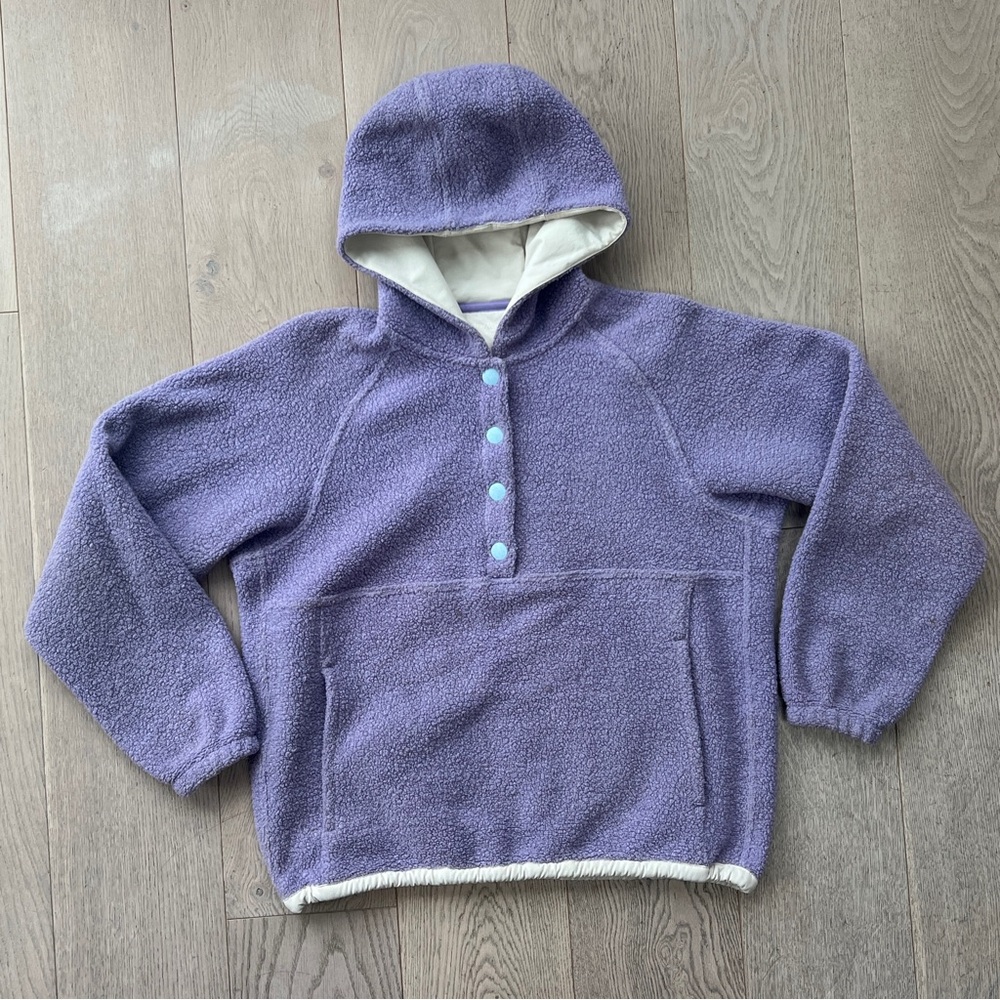 Outdoor Voices Megafleece Pullover in Lilac Purple Women’s Size XS